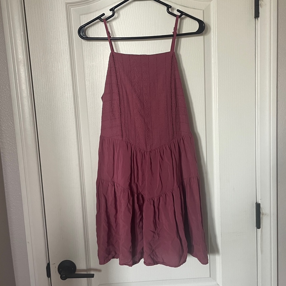 Wild Fable Mauve Textured Dress